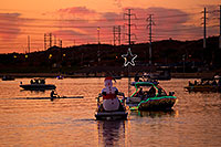 /images/133/2011-12-10-tempe-aps-lights-126674.jpg - #09856: Boats before APS Fantasy of Lights Boat Parade … December 2011 -- Tempe Town Lake, Tempe, Arizona