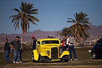 /images/133/2013-01-18-havasu-balloons-cars-20482.jpg - #10710: Antique yellow car at Lake Havasu Balloon Fest … January 2013 -- Lake Havasu City, Arizona