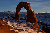 /images/133/2013-12-25-arches-delicate-1dx_9240.jpg - #11450: Delicate Arch in Arches National Park … December 2013 -- Delicate Arch, Arches Park, Utah