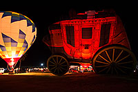 /images/133/2014-01-17-havasu-glow-1dx_3996.jpg - #11636: Wells Fargo Stagecoach (Special Shapes) at Lake Havasu Balloon Fest … January 2014 -- Lake Havasu City, Arizona