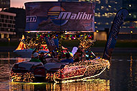 /images/133/2016-12-10-tempe-aps-lights-1dx_31325.jpg - #13200: Boat #28 at APS Fantasy of Lights Boat Parade … December 2016 -- Tempe Town Lake, Tempe, Arizona
