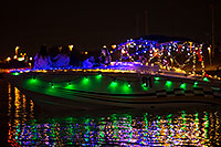 /images/133/2016-12-10-tempe-aps-lights-1dx_33631.jpg - #13265: Boat #01 at APS Fantasy of Lights Boat Parade … December 2016 -- Tempe Town Lake, Tempe, Arizona