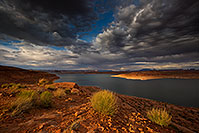 /images/133/2017-08-20-powell-overlook-a7r2_01202.jpg - #14002: Monsoon clouds and Lake Powell, Utah … August 2017 -- Lake Powell, Utah