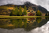 /images/133/2017-09-28-crested-house-mi100-a7r2_4066.jpg - #14093: House reflection in Crested Butte … September 2017 -- Crested Butte, Colorado