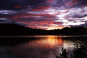 our first Temagami night at Rabbit Lake