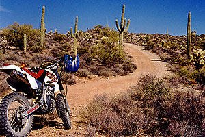 my Honda XR400 â€¦ near Tangerine Road by Tucson