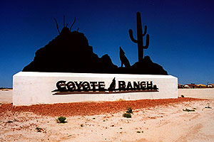 Coyote Ranch near Casa Grande, Arizona