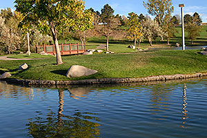 Meridian pond in Lone Tree