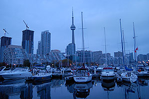 Obsession and Theresa sailboats in Toronto