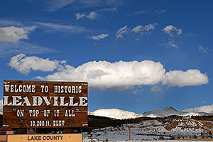 Welcome to Historic Leadville, On Top of it all, 10,200 ft elevation â€¦ images of Leadville