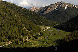 Independence Pass road from Twin Lakes side â€¦