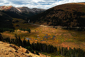 View towards Aspen from Independence Pass