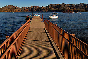 Pier at Saguaro Lake