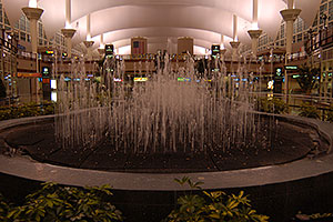 Fountain at Denver Airport