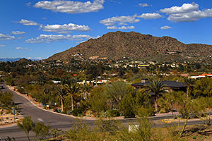 View North by Camelback Mountain in Phoenix