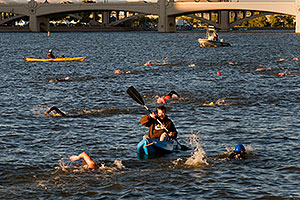 10 minutes into the race - Splash and Dash Fall #6, November 15 2008 at Tempe Town Lake