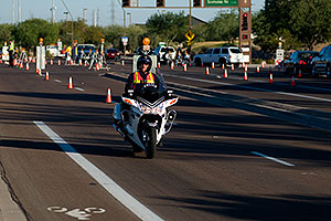 Police support at Arizona Ironman 2008