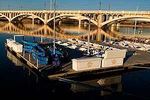 Afternoon boats at Tempe Beach Park
