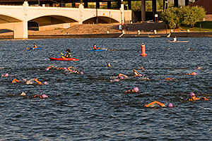00:38:46 - Swimmers at Nathan Triathlon