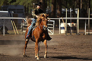 Morning at NAHA Horseback riding event in Flagstaff