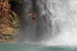 People at Havasu Falls