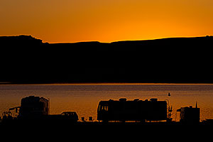 Before sunrise at Lake Powell