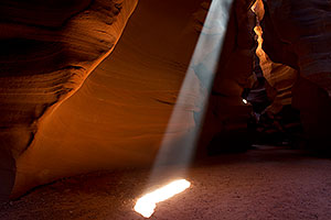 Light Beam in Upper Antelope Canyon