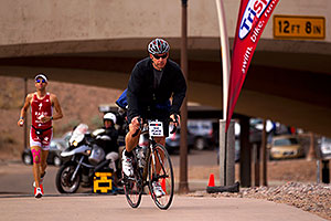 03:57:26 - #1 Jordan Rapp in second position - Ironman Arizona 2010