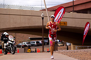 03:57:31 - #1 Jordan Rapp in second position - Ironman Arizona 2010