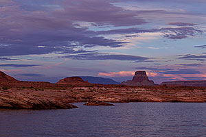 Evening by Antelope Point at Lake Powell