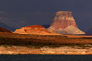 Navajo Butte by Antelope Point at Lake Powell