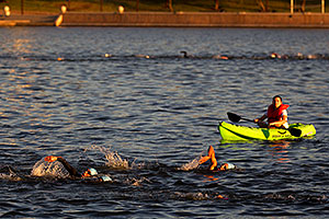 00:33:29 Light Blue caps swimming at Soma Triathlon 2011
