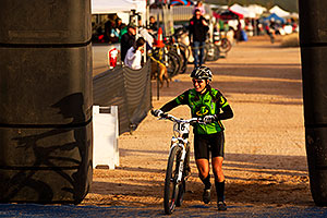 06:36:17 #16 at the end of the lap of Mountain Biking at Trek Bicycles 12 and 24 Hours of Fury â€¦