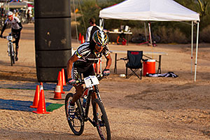 06:25:03 #1 Tinker Juarez at Start of Lap of Mountain Biking at Trek Bicycles 12 and 24 Hours of Fury â€¦