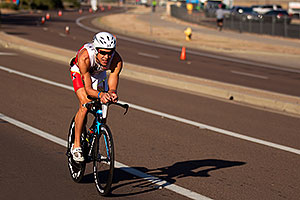 02:25:12 - #37 Torsten Abel [USA] (eventually 4th in 08:16:44) at start of Lap 2 - Ironman Arizona 2011