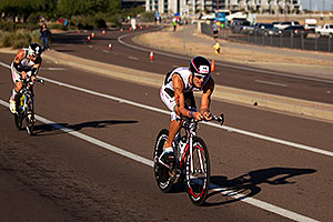 02:25:17 - #16 Dominik Berger [AUT] (eventually 31st in 09:02:52) at start of Lap 2 - Ironman Arizona 2011