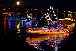 Boat #44 before APS Fantasy of Lights Boat Parade