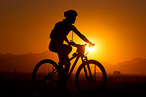 10:23:46 #416 mountain biking at sunset at 12 Hours of Papago 2012 â€¦