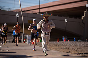 07:58:35 - #456 Sombrero running at Ironman Arizona 2012