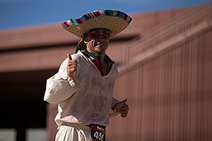 07:58:38 - #456 Sombrero running at Ironman Arizona 2012