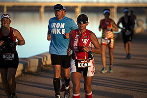 10:01:24 - running at Ironman Arizona 2012