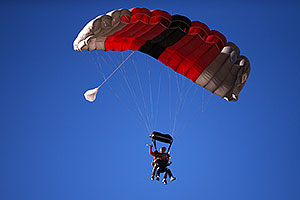 Mesquite Skydivers at Lake Havasu Balloon Fest