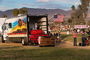 Wells Fargo Balloon Truck at Lake Havasu Balloon Fest