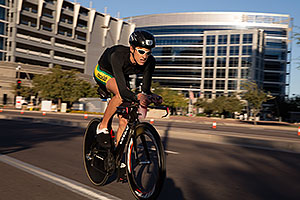 00:57:55 #17 Patrick Bless [19th,GER,09:21:22] cycling at Ironman Arizona 2014