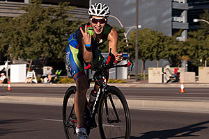 01:40:21 cycling at Ironman Arizona 2014