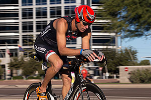 01:42:55 cycling at Ironman Arizona 2014