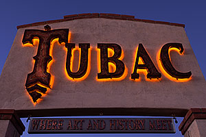 Where art and History Meet - Luminaria Nights in Tubac, Arizona