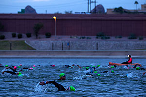 00:26:20 Swimming at Ironman Arizona 2015