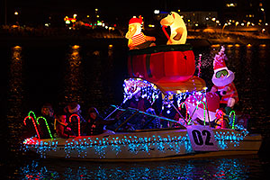 Boat #02 at APS Fantasy of Lights Boat Parade