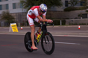 00:57:11 #14 David Plese [4th,SVN (Slovenia),08:04:29] cycling at Ironman Arizona 2016